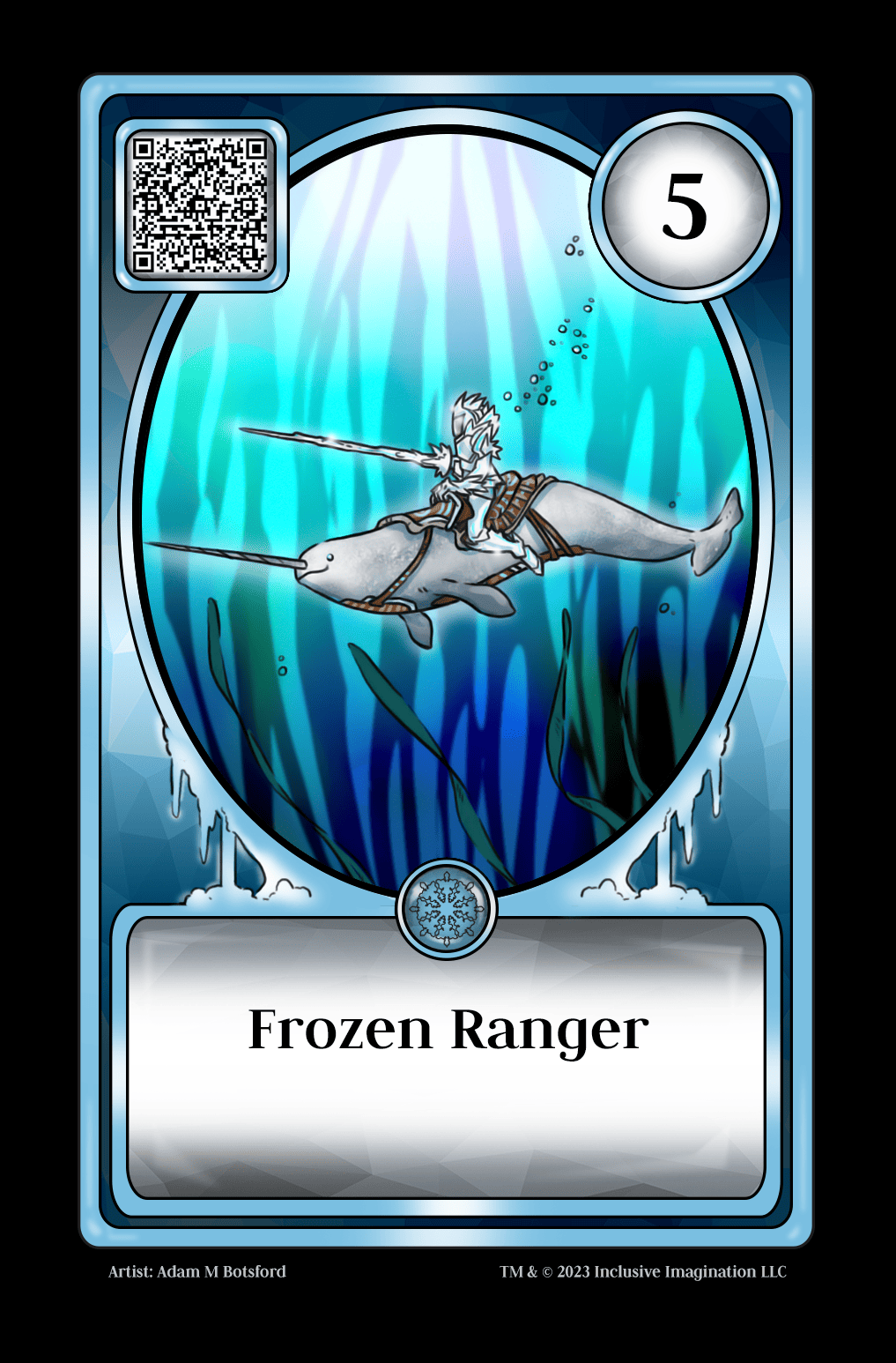 Button: Frozen Ranger