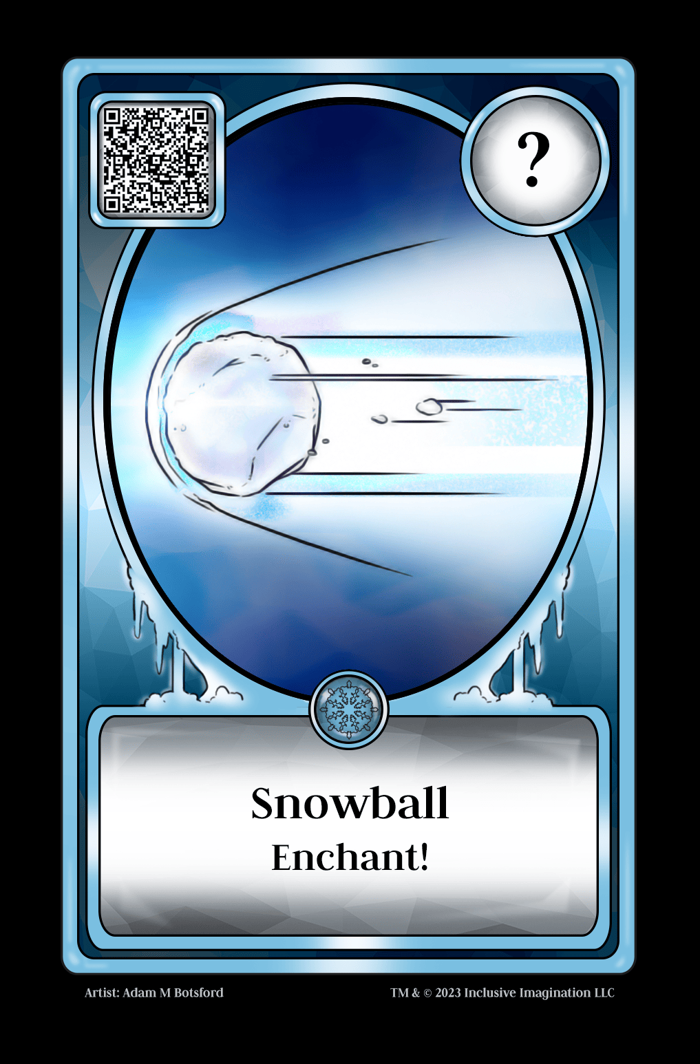 Button: Snowball