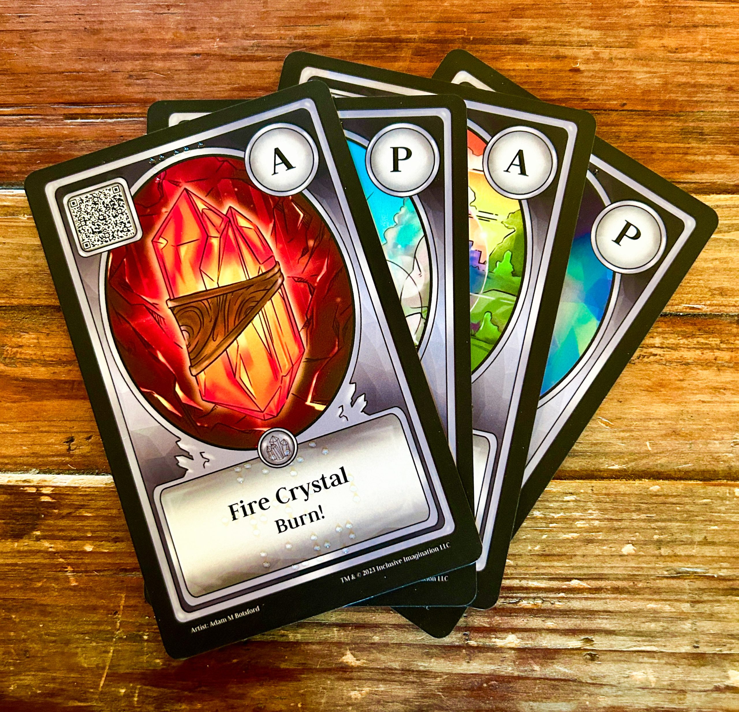 Power Crystal Card Examples